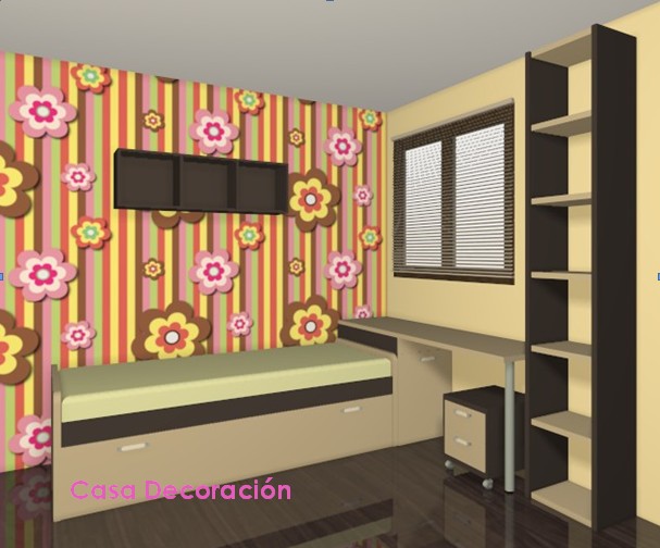 Dormitorio Juvenil Caramelo